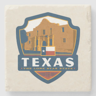Porta-copo De Pedra Orgulho Estatal Texas