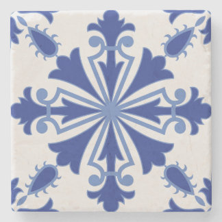 Porta-copo De Pedra Ornamentado Bloom