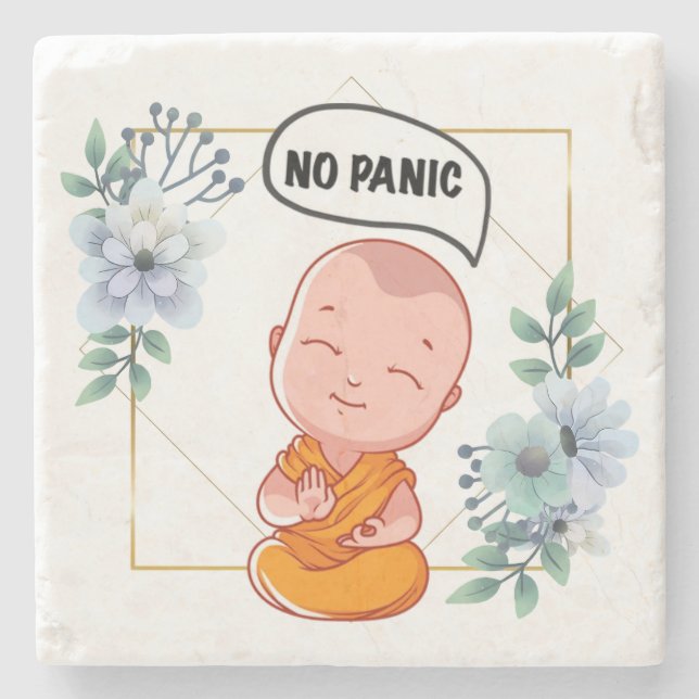 Porta-copo De Pedra Ornamento (Frente)