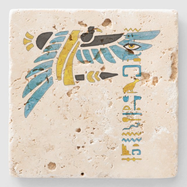 Porta-copo De Pedra Os Guardiães Ibis (Frente)