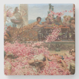 Porta-copo De Pedra Os Rosas de Heliogabalus (antigo luxo romano)