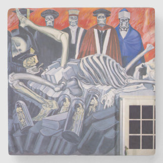Porta-copo De Pedra Otto Dix, Deuses do Mundo Moderno Poster Stone Co