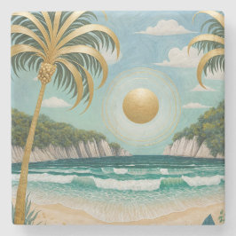 Porta-copo De Pedra Ouros