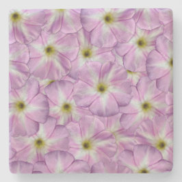 Porta-copo De Pedra Padrão de Bindweed Invisível