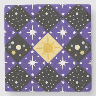 Porta-copo De Pedra Padrão de espaço