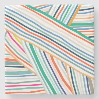 Porta-copo De Pedra Padrão de linha