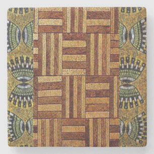 Porta-copo De Pedra Padrão de Motif Afrocêntrico