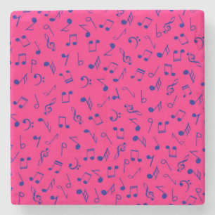 Porta-copo De Pedra Padrão de música