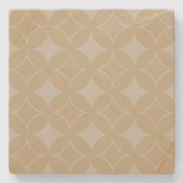 Porta-copo De Pedra Padrão de remessa bege