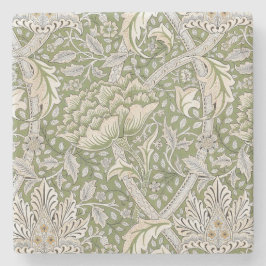 Porta-copo De Pedra Padrão Windrush (por William Morris)