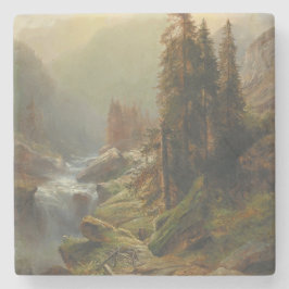 Porta-copo De Pedra Paisagem das Grandes Montanhas - Albert Zimmermann