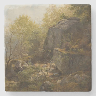 Porta-copo De Pedra Paisagem perto de Conway, North Wales (por A.H. Wy