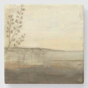 Porta-copo De Pedra Paisagem solar moderna - Pintura a óleo