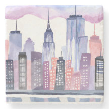 Paisagem Urbana aquarela