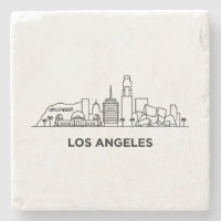 Paisagem Urbana de Los Angeles Minimalista Arte de