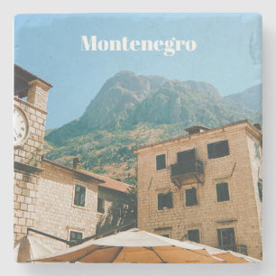 Porta-copo De Pedra Paisagem urbana de Montenegro