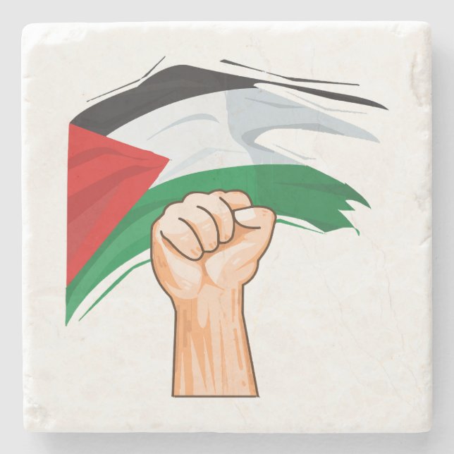 Porta-copo De Pedra Palestina (Frente)