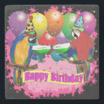 Porta-copo De Pedra PAPagaios DE ANIVERSÁRIO<br><div class="desc">PRODUTOS DE PAPAGAIOS DE ANIVERSÁRIO FOFOs</div>
