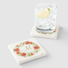 Porta-copo De Pedra Papagaios vermelhos Corados Amarelos Brancos Ruas 