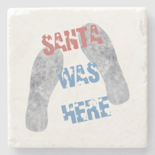 Porta-copo De Pedra Papais noeis Aqui