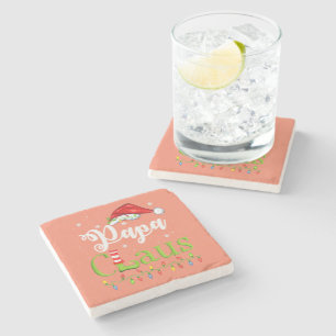 Porta-copo De Pedra Papais noeis Engraçados Papá Claus Matando Família