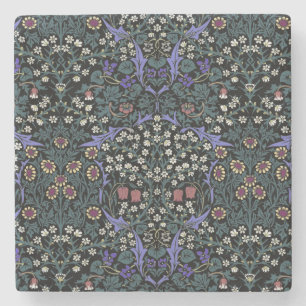 Porta-copo De Pedra Papel de parede vitoriano William Morris Blackthor