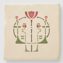 Porta-copo De Pedra "Papoila adoptiva " de Helen