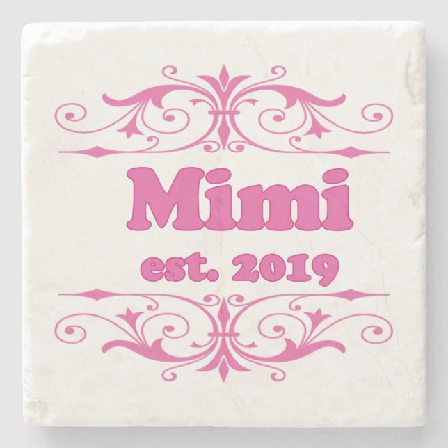 Porta-copo De Pedra Para Esse Especial "Mimi 2019" (Frente)