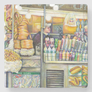 Porta-copo De Pedra Paraíso Pushcart