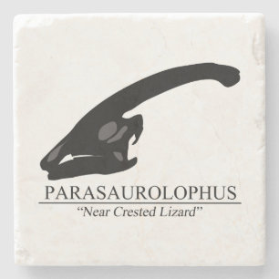 Porta-copo De Pedra Parasaurolophus