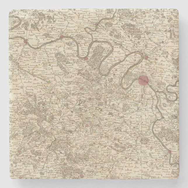 Porta-copo De Pedra Paris France (Frente)