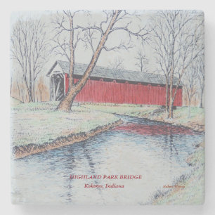 Porta-copo De Pedra Parque Highland