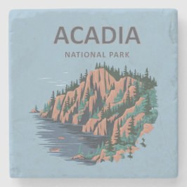 Porta-copo De Pedra Parque Nacional Acadia Montanha Cadillac