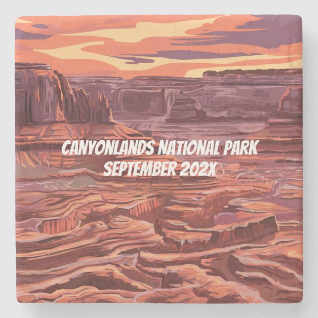 Porta-copo De Pedra Parque Nacional de Canyonlands - Belíssima Paisage (Frente)