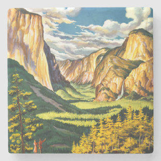 Porta-copo De Pedra Parque Nacional de Yosemite Arte de Viagem Califór