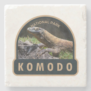 Porta-copo De Pedra Parque Nacional do Komodo, Indonésia Vintage