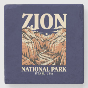 Porta-copo De Pedra Parque Nacional Zion Falésias Vermelhas