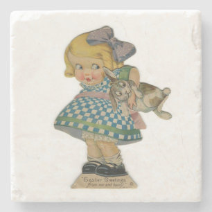 Porta-copo De Pedra Páscoa da Porta copos do Marble Stone