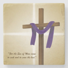 Porta-copo De Pedra Páscoa Dia de Ressurreição de Violações Cruzadas e