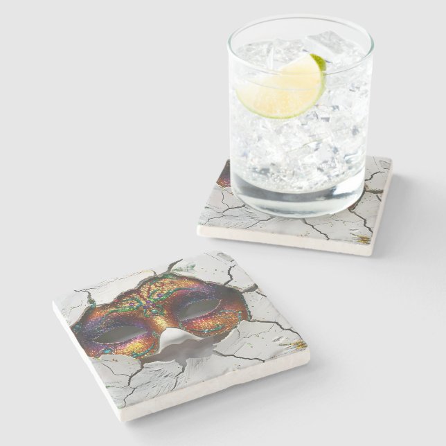 Porta-copo De Pedra Pastafari STEINUNTERSETZER (Lateral)