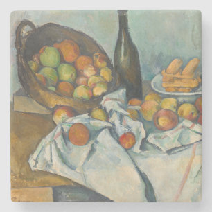 Porta-copo De Pedra Paul Cezanne - A Cesta de Maçãs