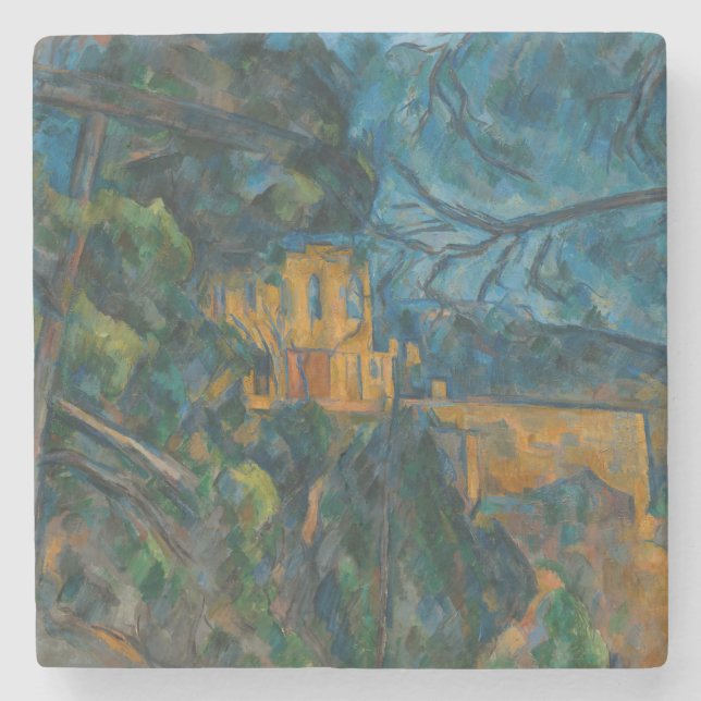 Porta-copo De Pedra Paul Cezanne - Chateau Noir (Frente)
