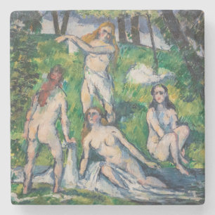 Porta-copo De Pedra Paul Cezanne - Quatro Banhistas