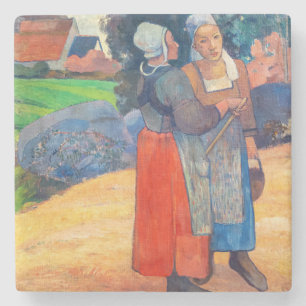 Porta-copo De Pedra Paul Gauguin - Camponesas Bretãs