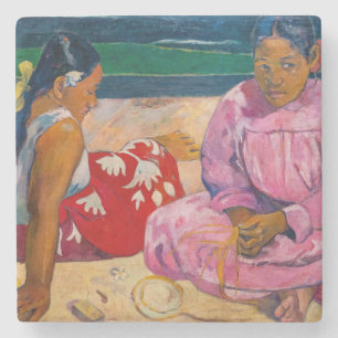 Porta-copo De Pedra Paul Gauguin - Mulheres taitianas na praia