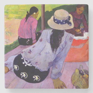 Porta-copo De Pedra Paul Gauguin o Siesta, 1891-2 (óleo em canvas)