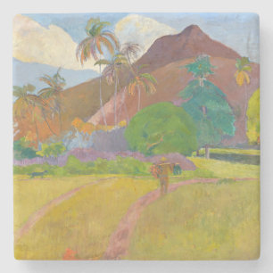 Porta-copo De Pedra Paul Gauguin - Paisagem Taitiiana