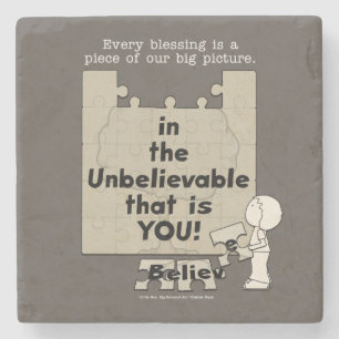 Porta-copo De Pedra Peça da Grande Imagem