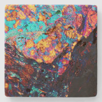 Pedra cristalina de gemstone de chalcopyrite miner