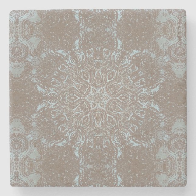 Porta-copo De Pedra Pedra de Arte Natural e Areia (Frente)